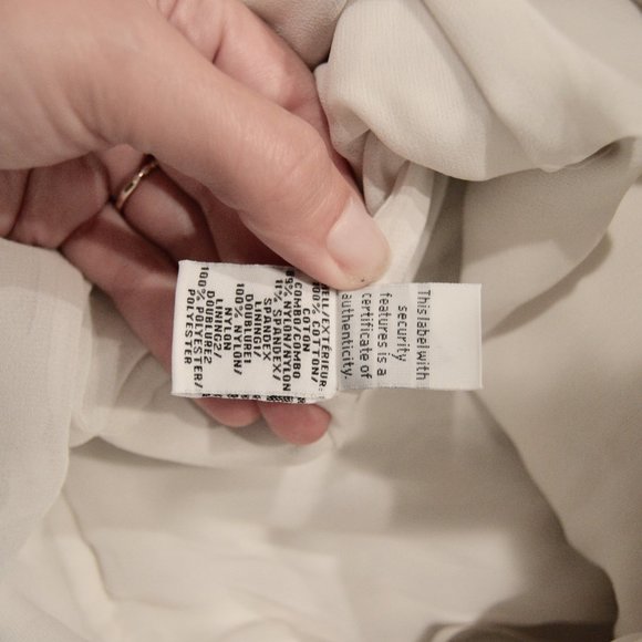 Diane Von Furstenberg Tavita Cosmic Lace Peplum Top Size 8 | Size 8 - Picture 7 of 7